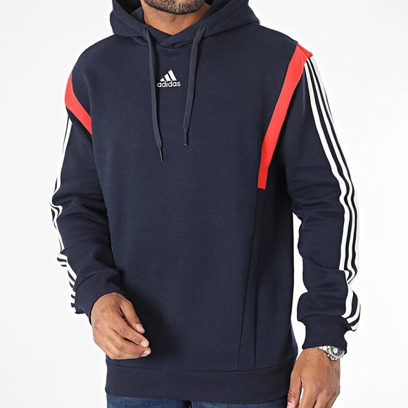 Adidas Hoodie Colorblock Sweatshirt Multi Sport IP2250 - Picture 2 of 6